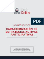 1.- Caracterizacion de Estrategias Activas Participativas