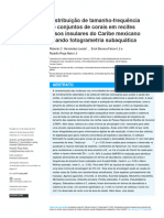 traduzido Size-frequency distribution of coral assemblages in insular shallow reefs of the Mexican Caribbean using underwater photogrammetry (1)