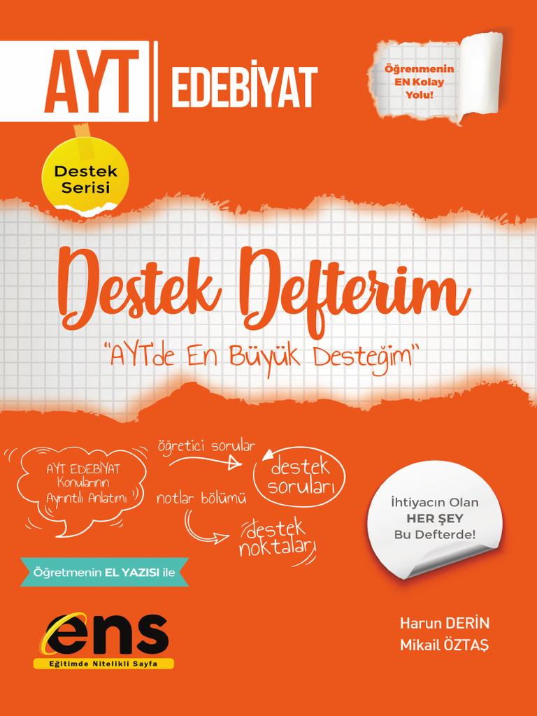 AYT Edebiyat Akıllı Defter - Ornek | PDF