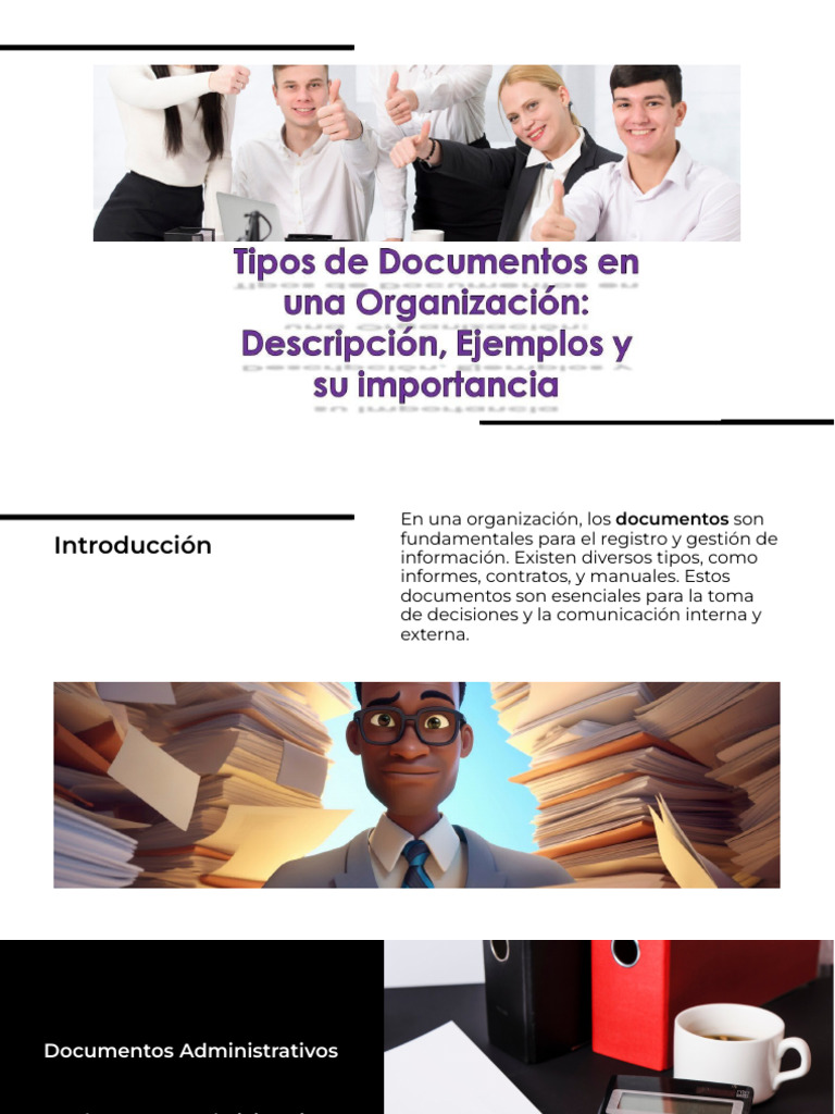 Importancia y Gestión de Documentos Empresariales | PDF | Cumplimiento ...