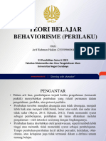 23030966004_Arif Rahman Hakim_Teori Belajar Behaviorisme_FIX