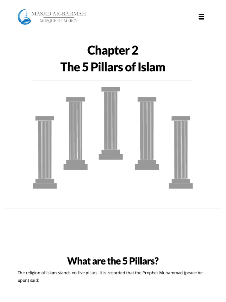 chapter-2-the-5-pillars-of-islam-masjid-ar-rahmah-mosque-of-mercy