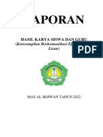 Laporan: Hasil Karya Siswa Dan Guru (Keterampilan Berkomunikasi Efektif Secara