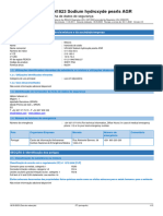 Ficha Segurança - SOHY-P0A-500 - NaOH Lentilhas - 23K38743