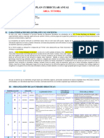 1º PROGRAMACIÓN ANUAL - Tutoria