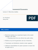 EEE Lecture 02 - Electricity Markets