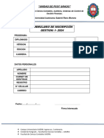 Formulario de Inscripcion (Diplomado)