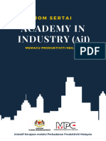 Penyertaan Academy in Industry (AiI)