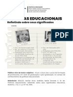 políticas educacionais