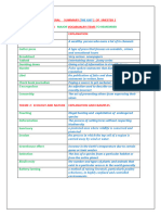 General Summary Smester 1