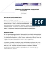 Evaluación psiquiátrica en niños Entrevista clínica y escalas psicométricas