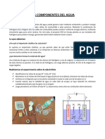 Los Componentes Del Agua