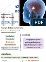 Aula 6 - SISTEMA ENDÓCRINO - HORMÔNIOS E AÇÃO HORMONAL