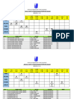 Jadual Penggunaan PSS 2022 