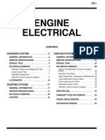 Engine Electrical: Charging System 2 - . - . - . - . - . - . - . - . Ignition System 26 - . - . - . - . - . - . - . - .