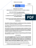 Resolucion Procedencia de Consulta Previa ST 1128 de 2022