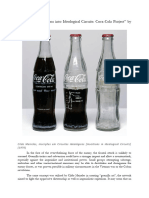 Analysis of Coca Cola Project