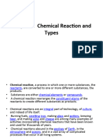 Chapter 9 Chemical Reaction and Types