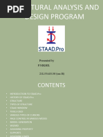 Staad-Pro-Ppt Internship