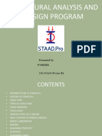 Staad-Pro-Ppt Internship