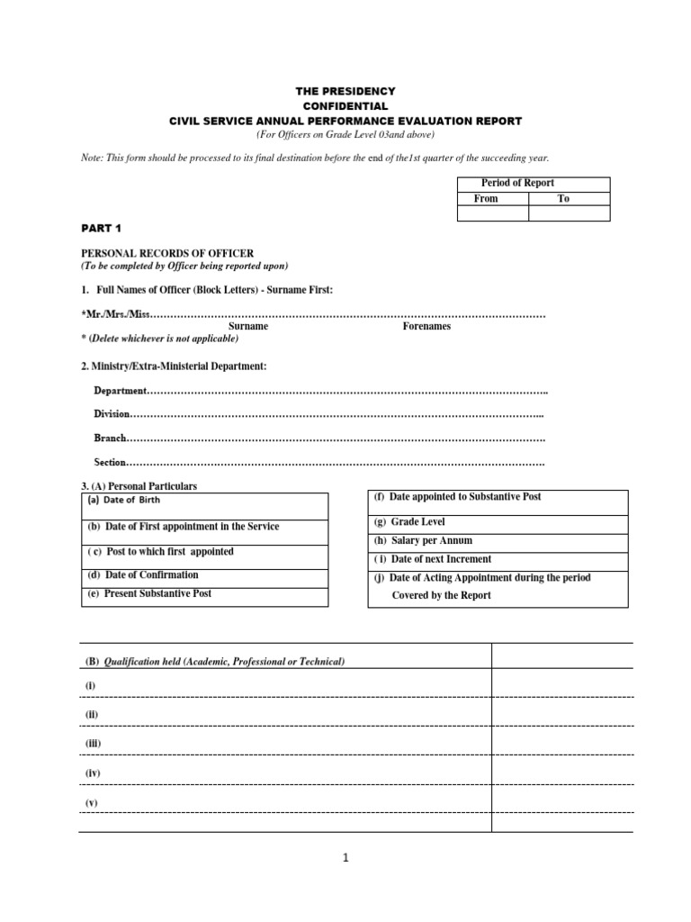 CAPER FORM EMPTY PDF