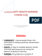 COMMUNITY-HEALTH-NURSING-II