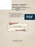 Infográfico - São Tomás de Aquino e Guilherme de Ockham!