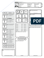 D&D 5E Character Sheet 4P