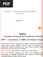 Module 1 DBMS