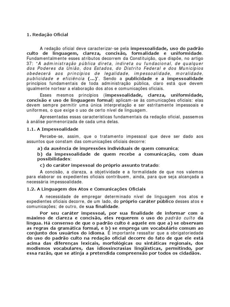 REDAÇÃO ADMINISTRAÇÃO Governo Idiomas