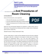 Methods-And-Procedures-of-Room-Cleaning