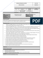 SIG-FO-012 Perfil de Puesto Desarrollador Full Stack