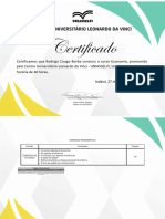 certificado economia