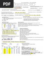 Formula Sheet