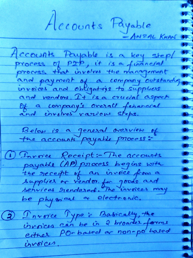 Understanding Accounts Payable Process | PDF | Accounts Payable ...