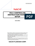 Nachi - FD11 CONTROLLER INSTRUCTION MANUAL