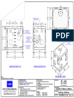 Plan View: (8x) 75mm (3") DUCT Terminators