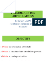 Physiologie Articulaire