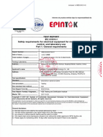 2 Electrical Safety Test Report-MC100 - OCR