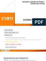 Fatores Ergonômicos Básicos