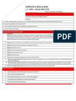 Checklist Week2 Back & Spine MSK