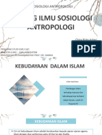 2 Cabang Ilmu Sosiologi Antropologi