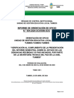 Informe de Orientación de Oficio N.° 004-2024-OCI/5508-SOO