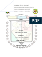 Auditoria de Calidad Tarea