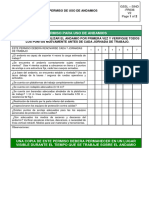 GSSL - SIND - FR036 Permiso para Uso de Andamios