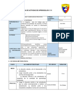 Ficha de Actividad Aprendizaje #01