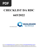 Boas Práticas de Fabricação RDC 665/2022 | PDF | Qualidade (negócios ...