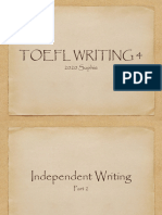 Toefl Writing 4