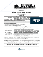 Especialista em Saúde Fisioterapia: Concurso Público