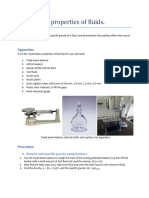 02 Hydrostatic Properties of Fluids Lab Report 3 Final